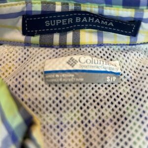 Columbia PFG fishing shirt size small